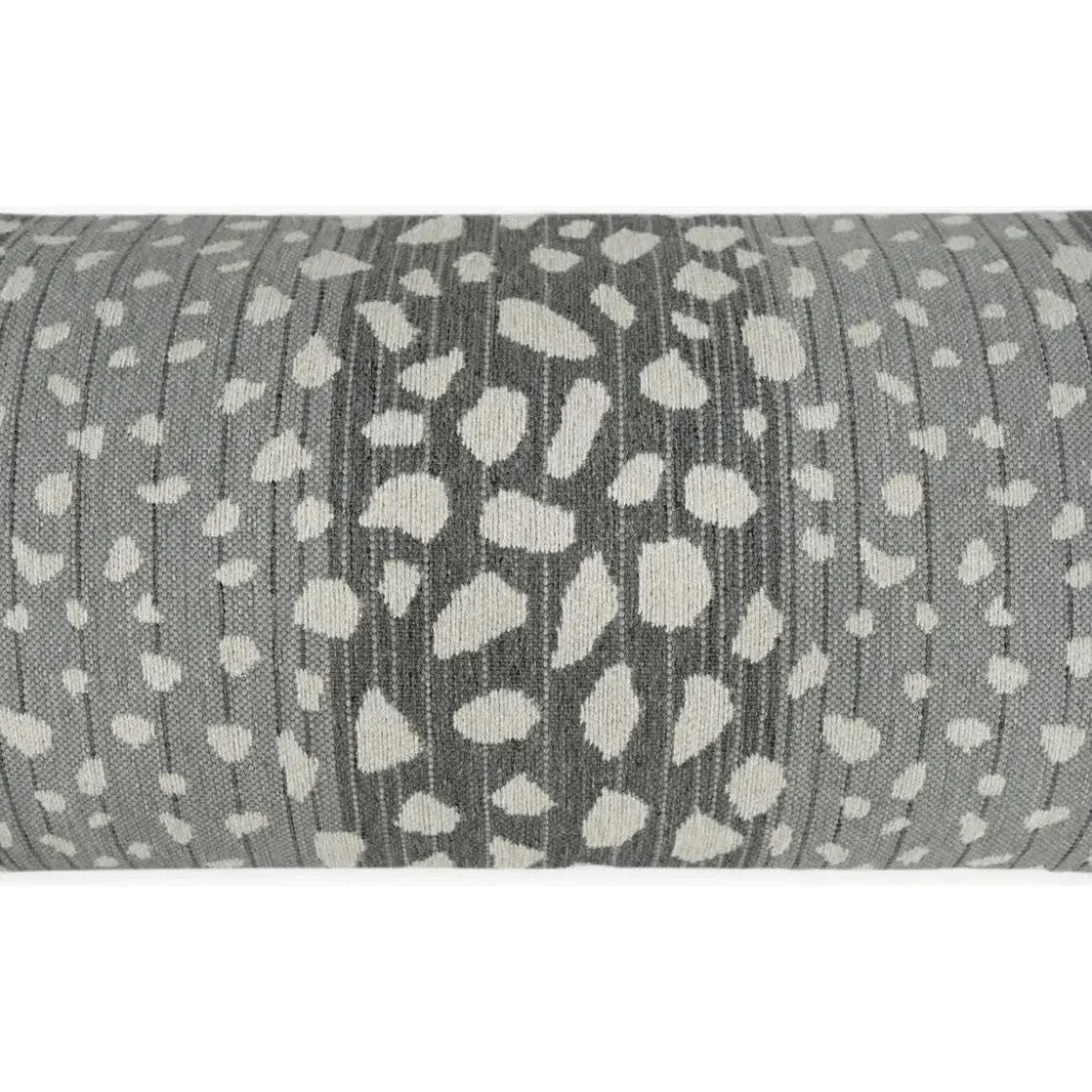 D.V. Kap Outdoor Deerskin Lumbar Pillow - Flannel