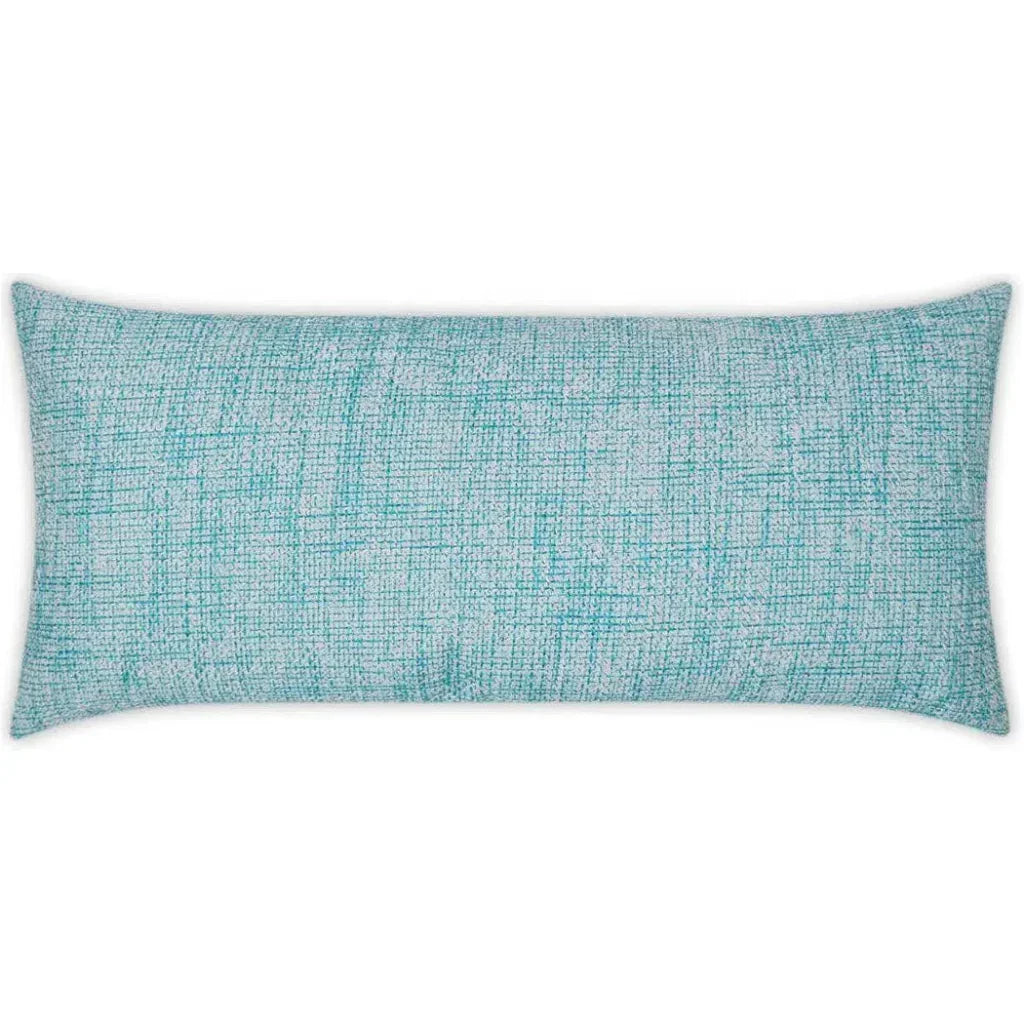 D.V. Kap Outdoor Double Trouble Lumbar Pillow - Turquoise