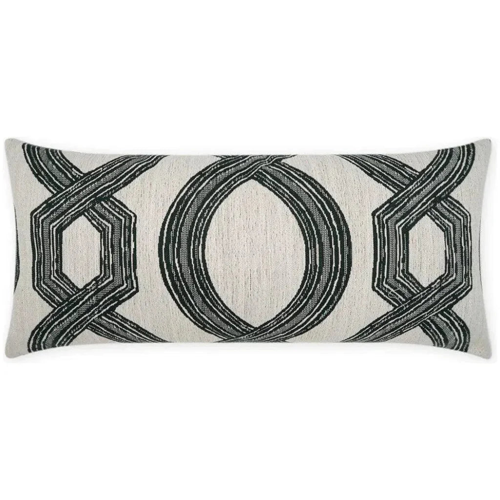 D.V. Kap Outdoor Evadne Lumbar Pillow - Black