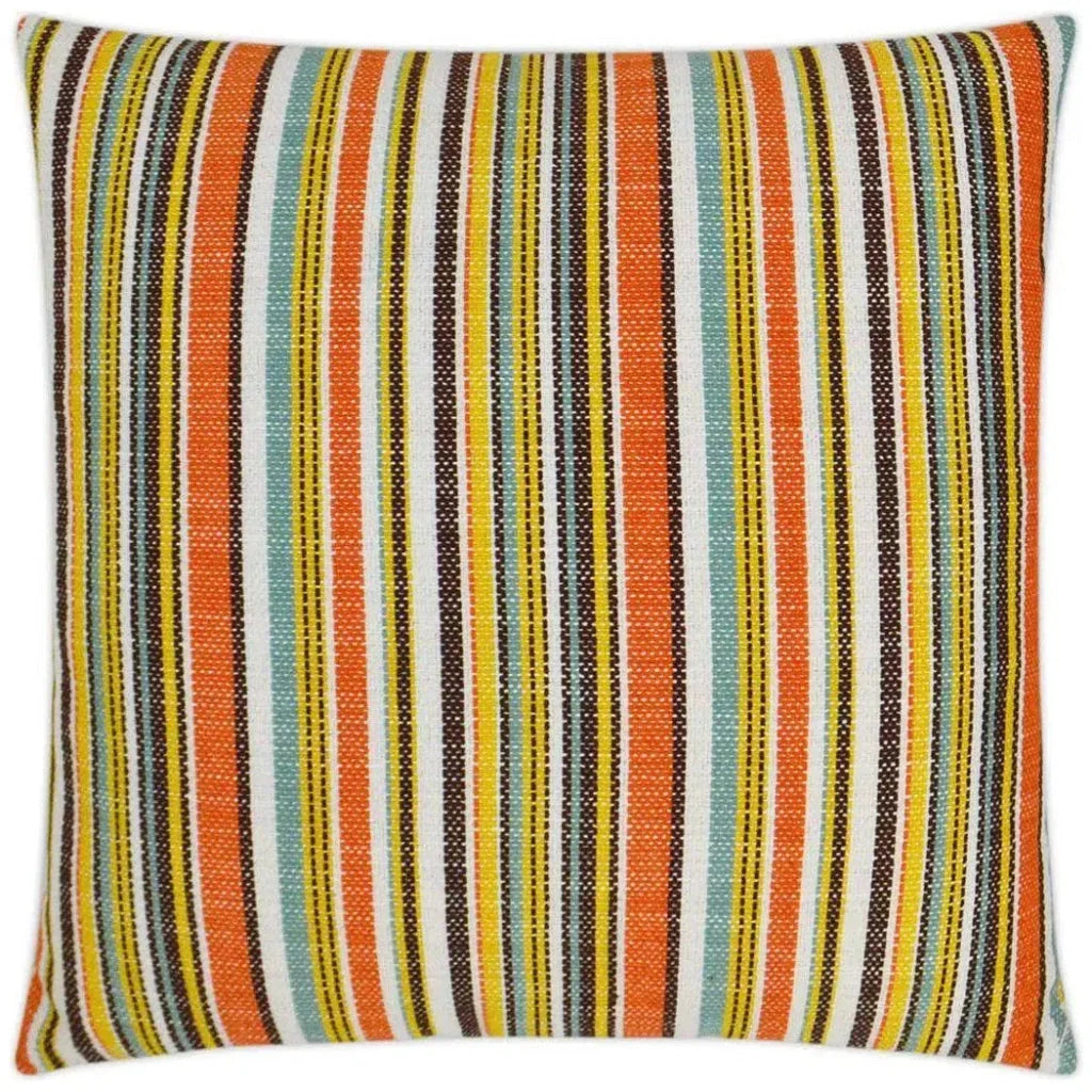 D.V. Kap Outdoor Fancy Stripe Pillow - Multi
