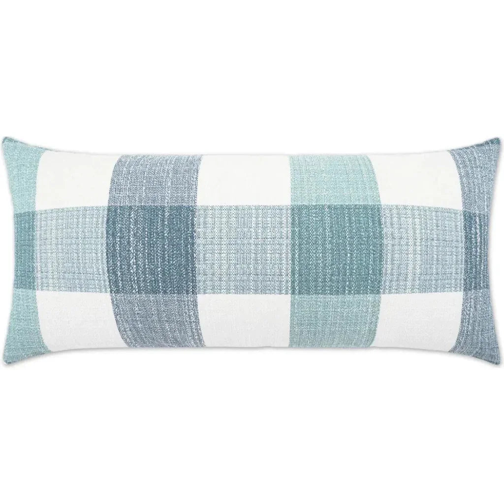 D.V. Kap Outdoor Farmhouse Lumbar Pillow - Spa