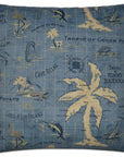 D.V. Kap Outdoor Island Song Pillow - Ocean