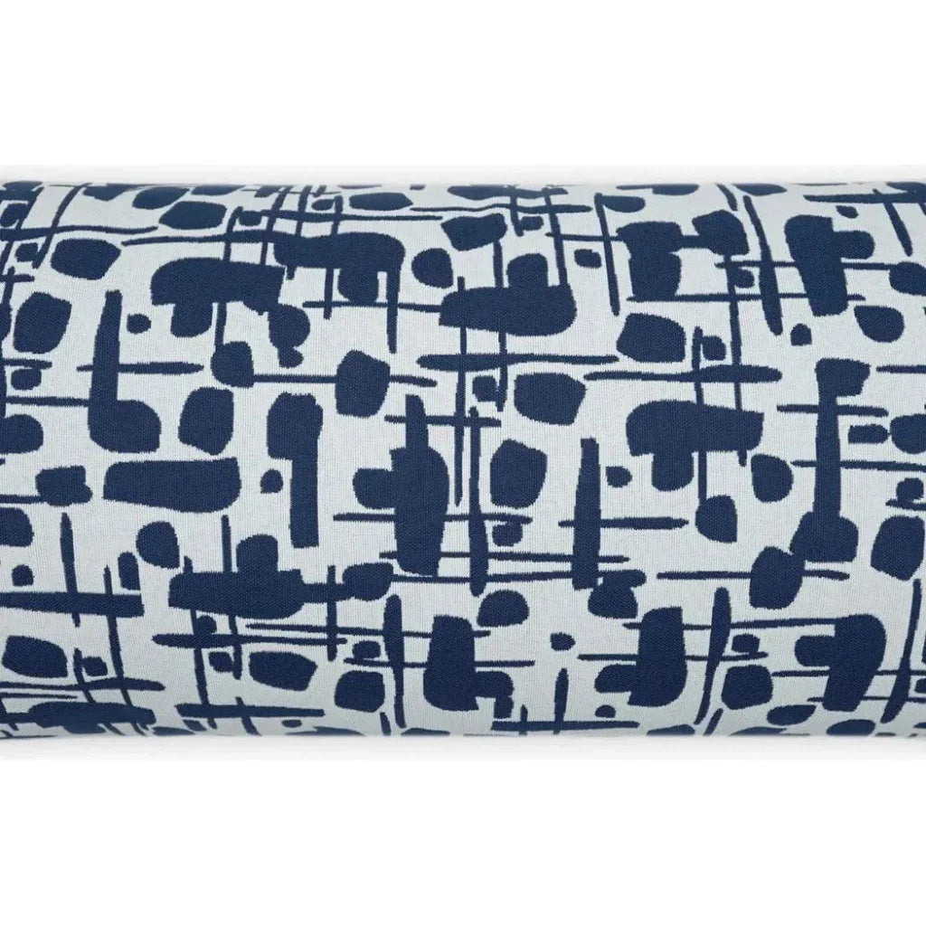 D.V. Kap Outdoor Jargon Lumbar Pillow - Blue