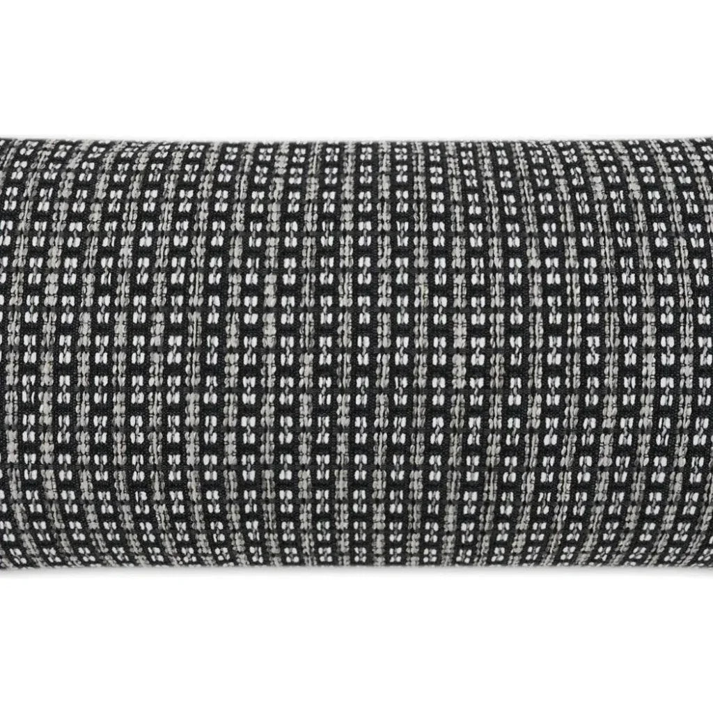 D.V. Kap Outdoor Kittery Lumbar Pillow - Ebony