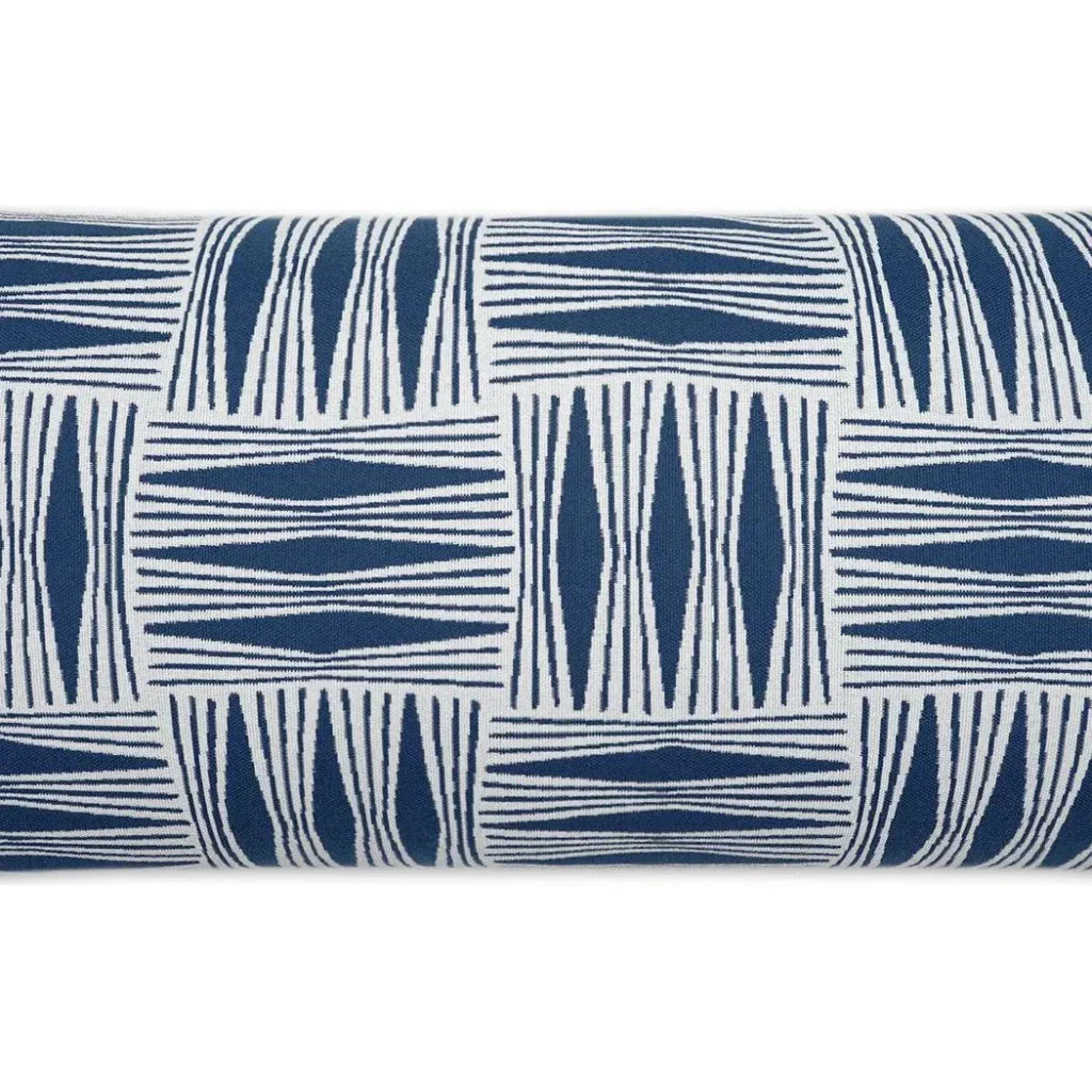 D.V. Kap Outdoor Kizomba Lumbar Pillow - Blue
