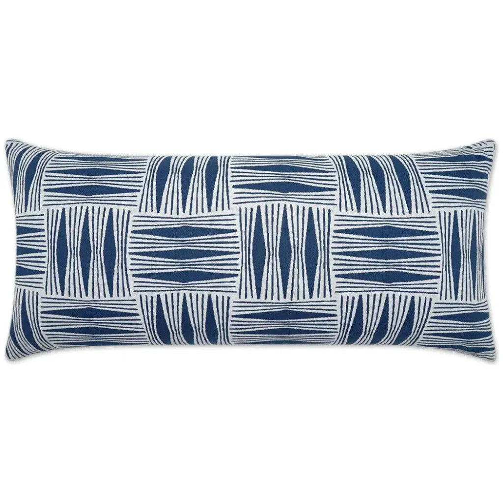 D.V. Kap Outdoor Kizomba Lumbar Pillow - Blue