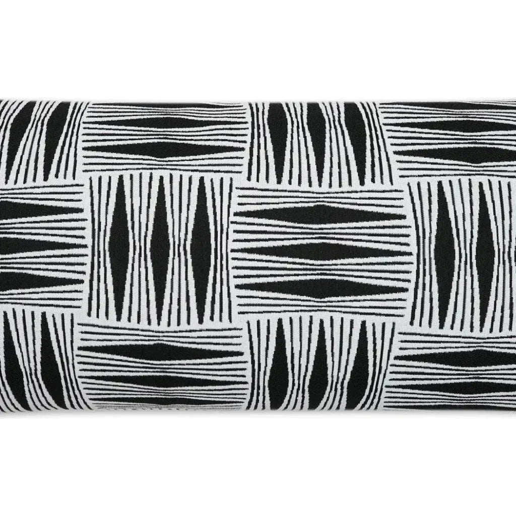 D.V. Kap Outdoor Kizomba Lumbar Pillow - Ebony