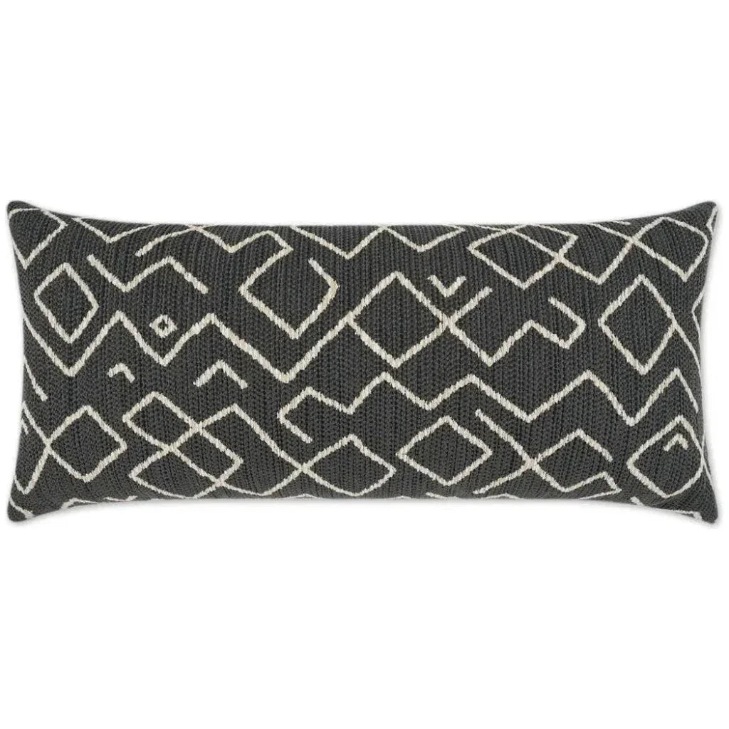 D.V. Kap Outdoor Kraken Lumbar Pillow - Charcoal