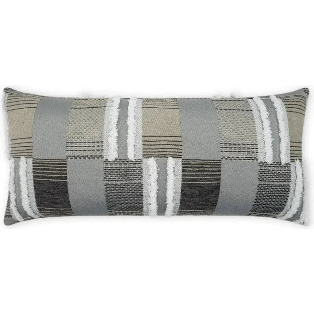 D.V. Kap Outdoor Mickey Lumbar Pillow - Grey
