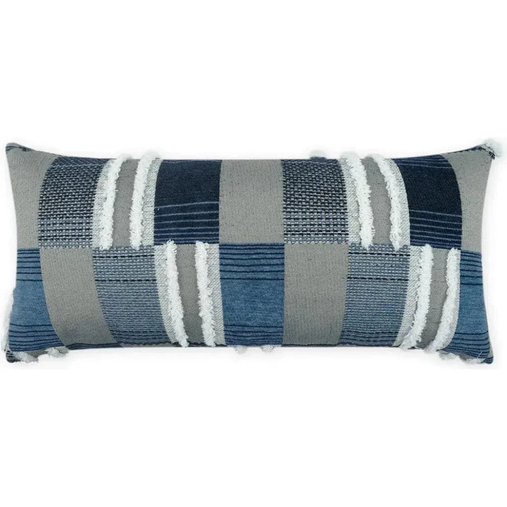 D.V. Kap Outdoor Mickey Lumbar Pillow - Indigo
