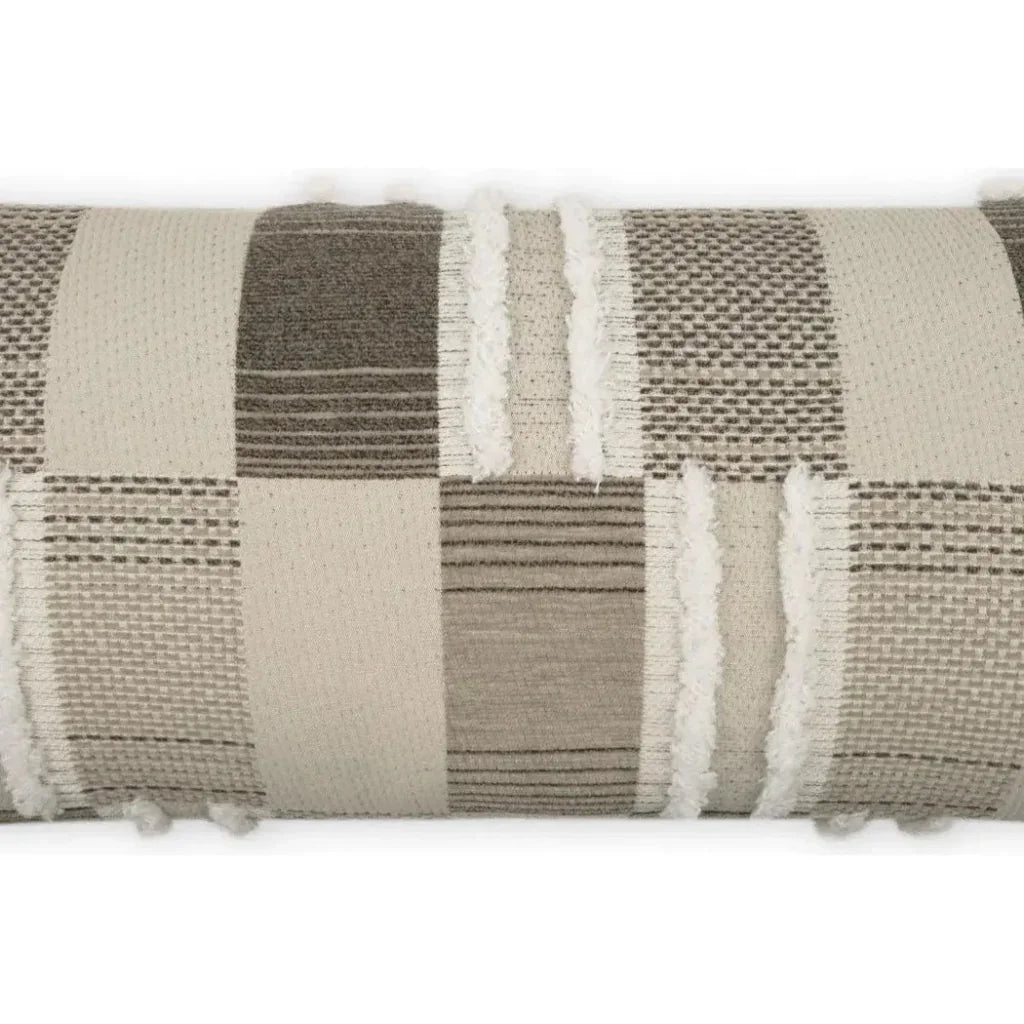 D.V. Kap Outdoor Mickey Lumbar Pillow - Taupe
