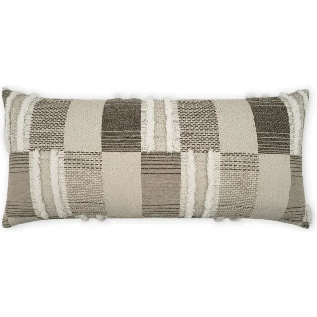 D.V. Kap Outdoor Mickey Lumbar Pillow - Taupe
