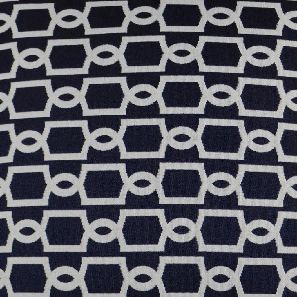 D.V. Kap Outdoor Ocean Gate Lumbar Pillow - Navy