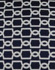 D.V. Kap Outdoor Ocean Gate Lumbar Pillow - Navy