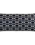 D.V. Kap Outdoor Ocean Gate Lumbar Pillow - Navy