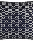 D.V. Kap Outdoor Ocean Gate Pillow - Navy
