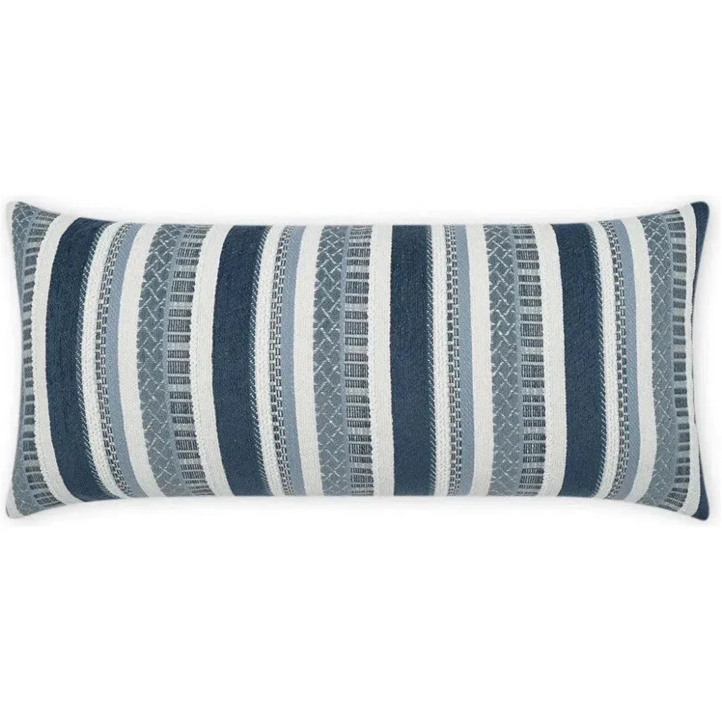 D.V. Kap Outdoor Oriana Lumbar Pillow - Indigo