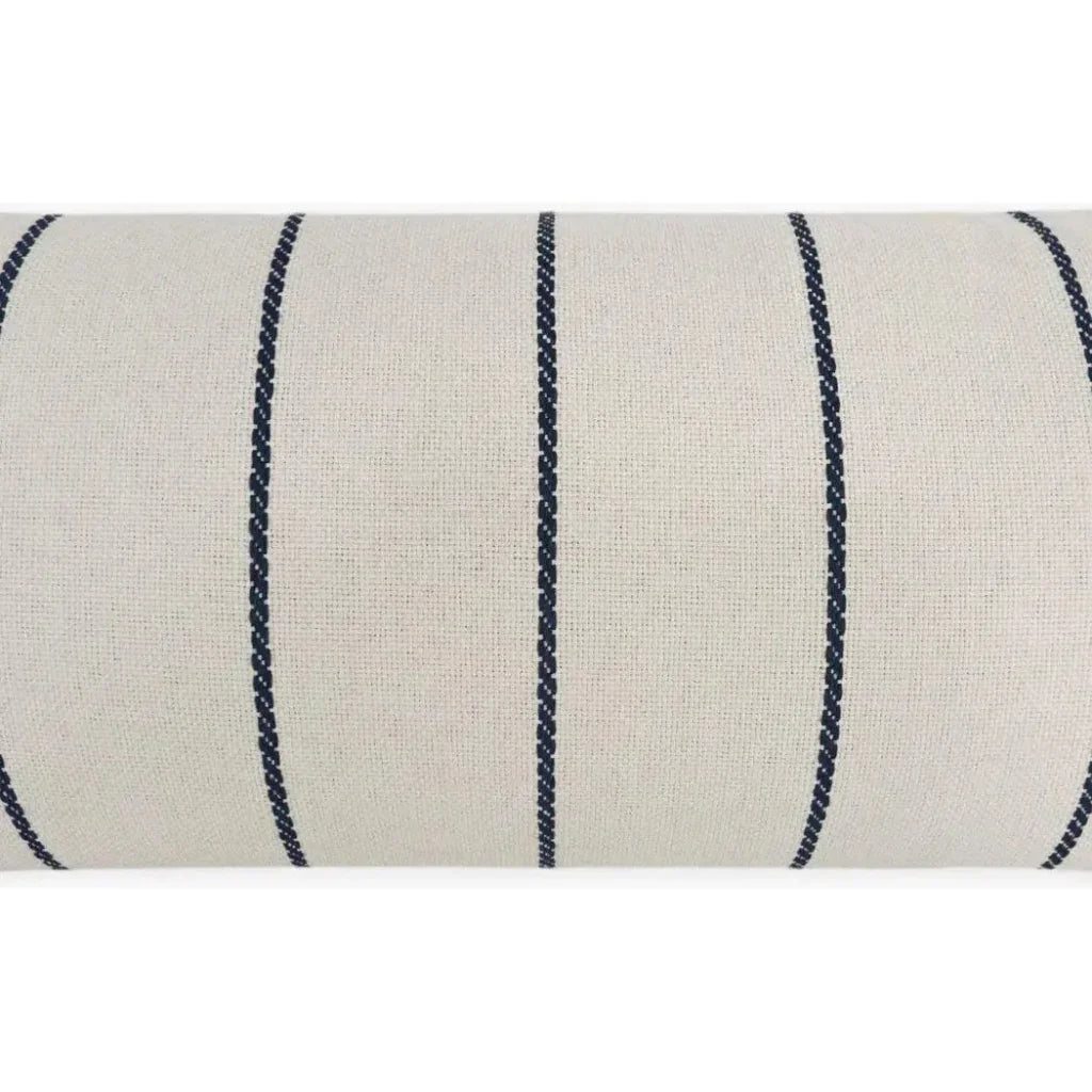 D.V. Kap Outdoor Pencil Lumbar Pillow - Navy