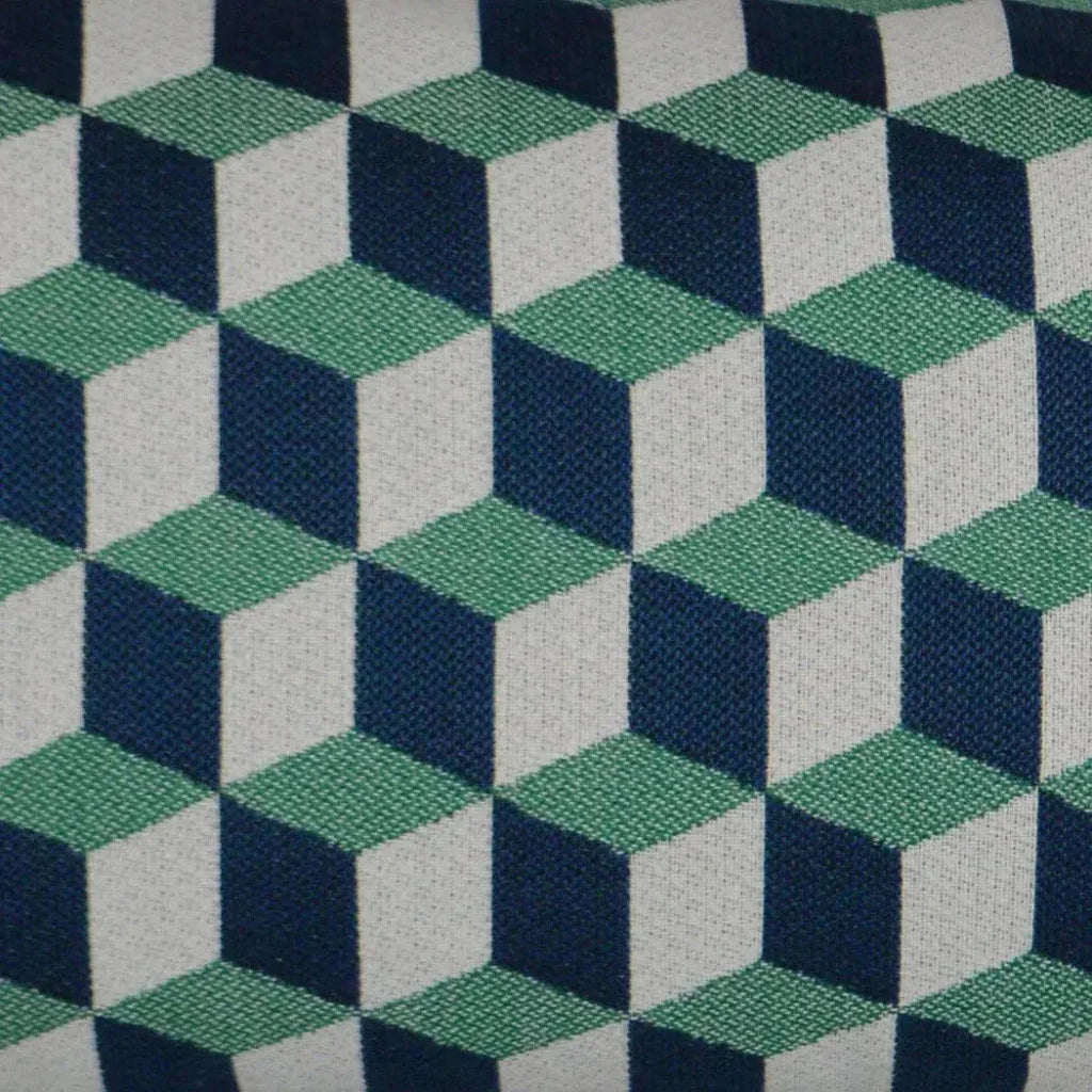 D.V. Kap Outdoor Puzzle Lumbar Pillow - Emerald