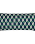 D.V. Kap Outdoor Puzzle Lumbar Pillow - Emerald