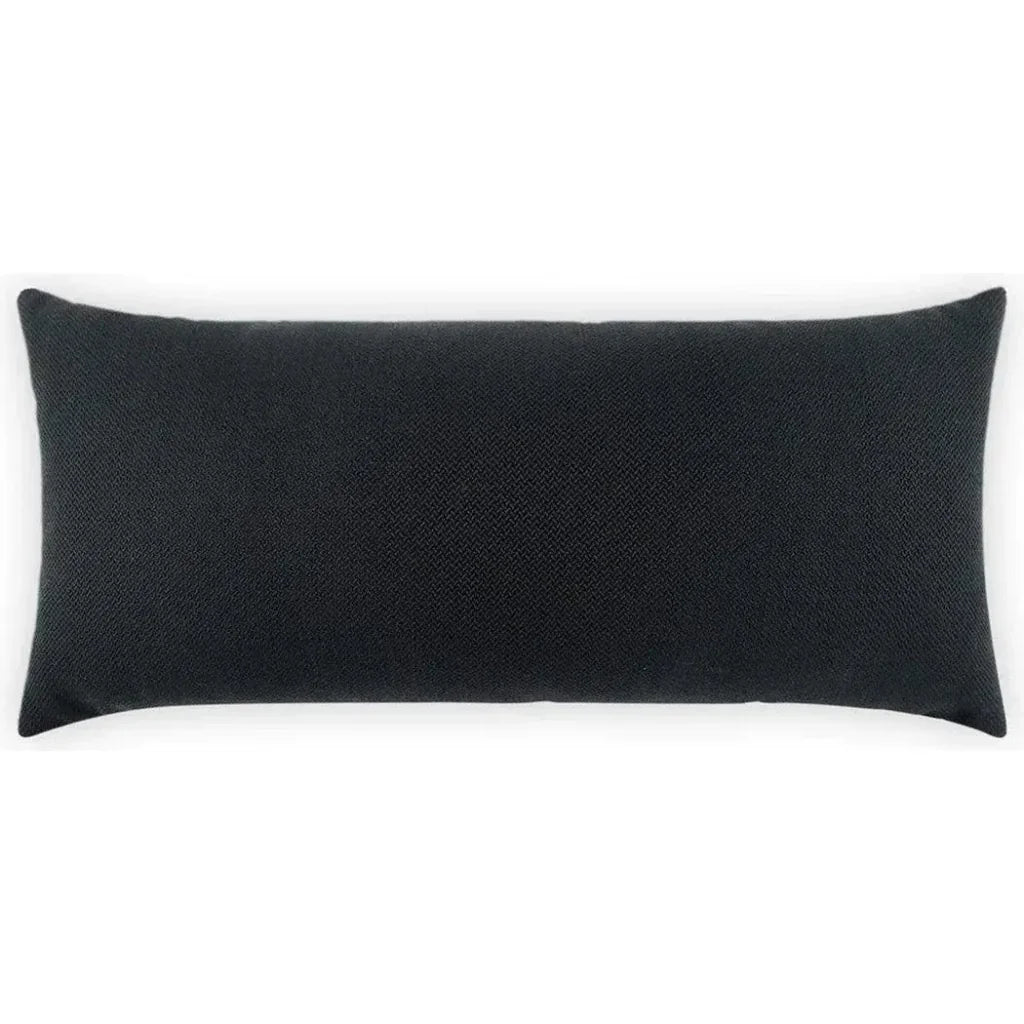 D.V. Kap Outdoor Pyke Lumbar Pillow - Ebony