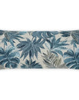 D.V. Kap Outdoor Rain Forest Lumbar Pillow - Blue