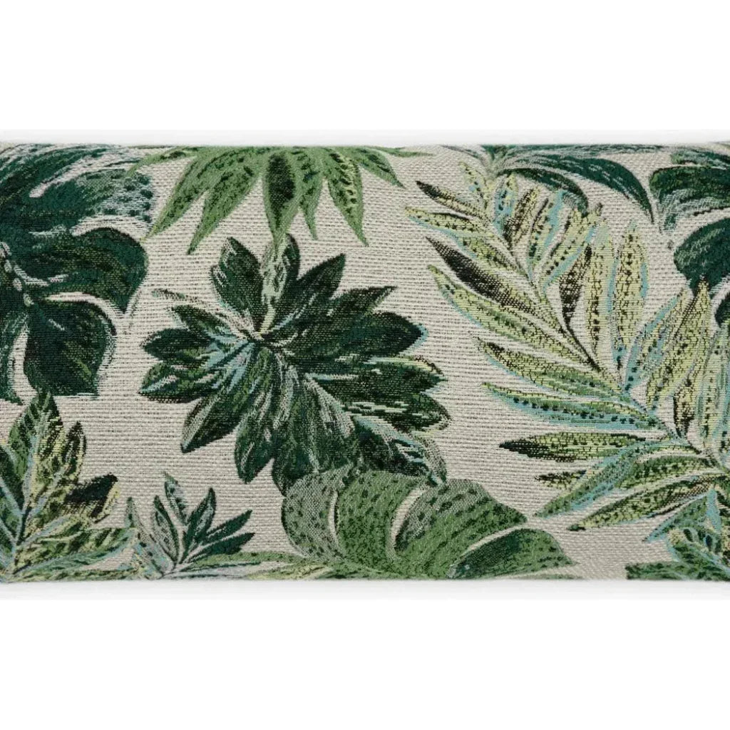 D.V. Kap Outdoor Rain Forest Lumbar Pillow - Green