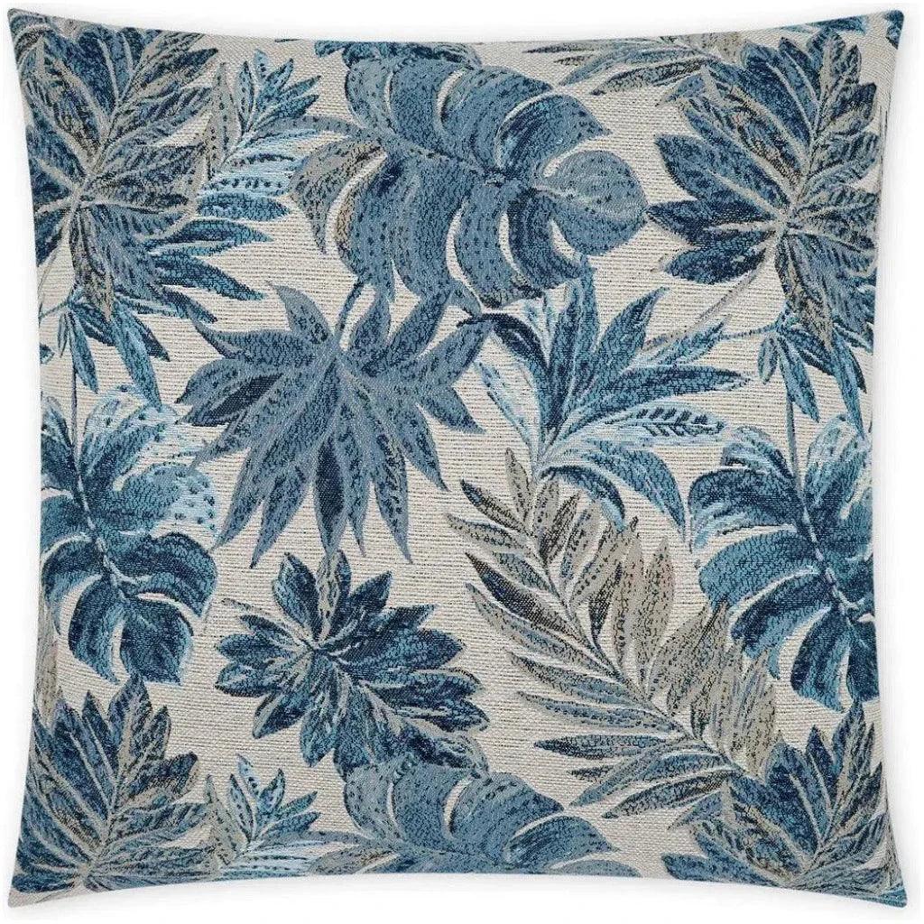 D.V. Kap Outdoor Rain Forest Pillow - Blue