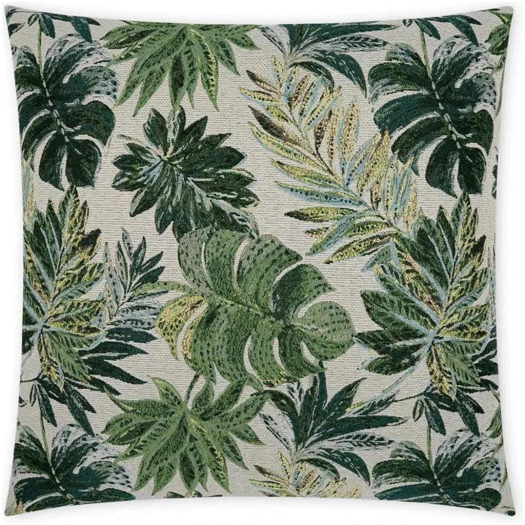 D.V. Kap Outdoor Rain Forest Pillow - Green
