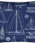 D.V. Kap Outdoor Sailing Pillow - Navy