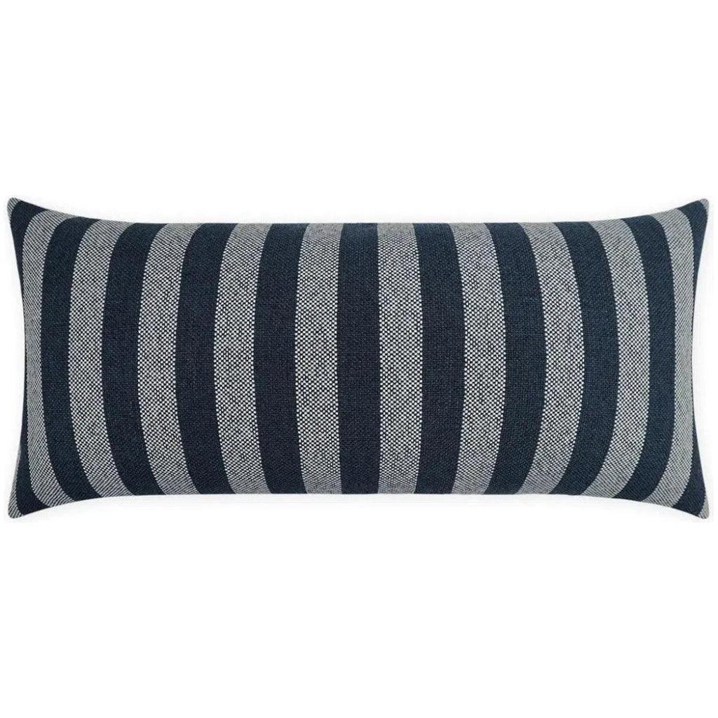 D.V. Kap Outdoor Seaport Lumbar Pillow - Navy