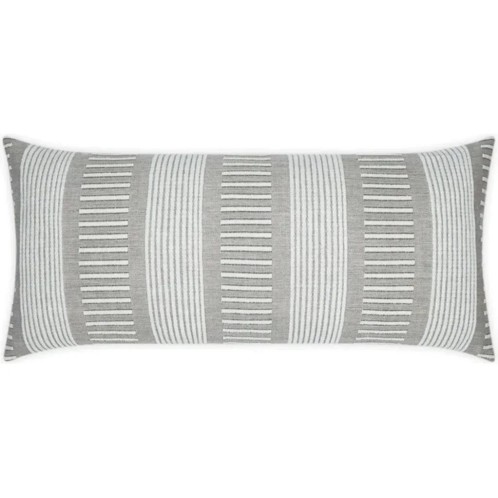 D.V. Kap Outdoor Sideline Lumbar Pillow - Ash