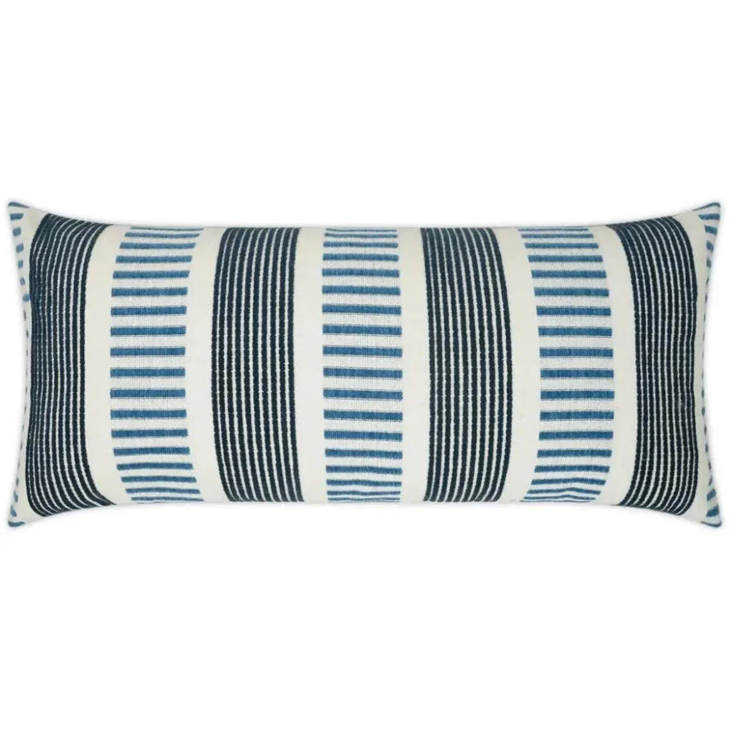 D.V. Kap Outdoor Sideline Lumbar Pillow - Indigo