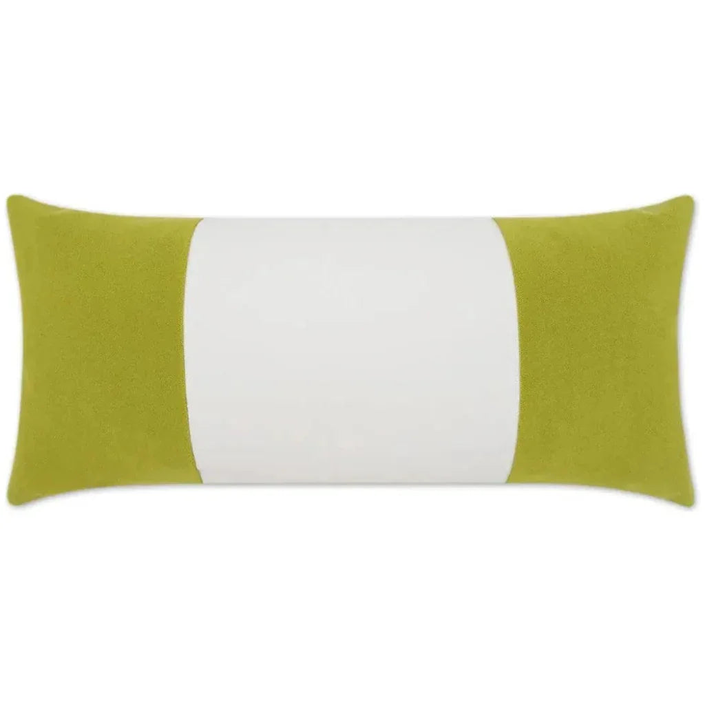 D.V. Kap Outdoor Sundance Band Lumbar Pillow - Leaf