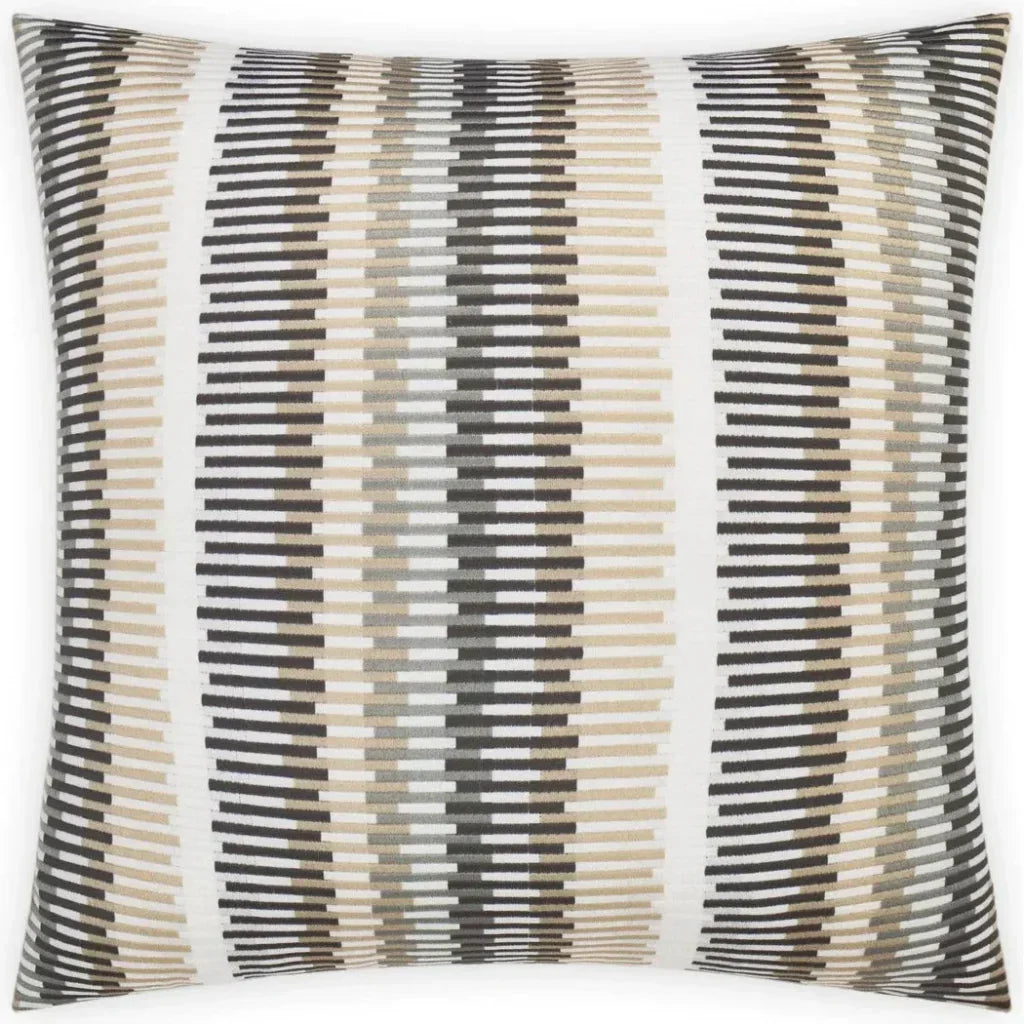 D.V. Kap Outdoor Sunfun Stripe Pillow - Linen