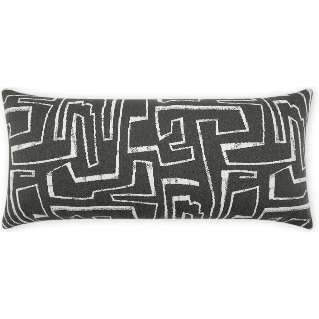 D.V. Kap Outdoor Theon Lumbar Pillow - Onyx