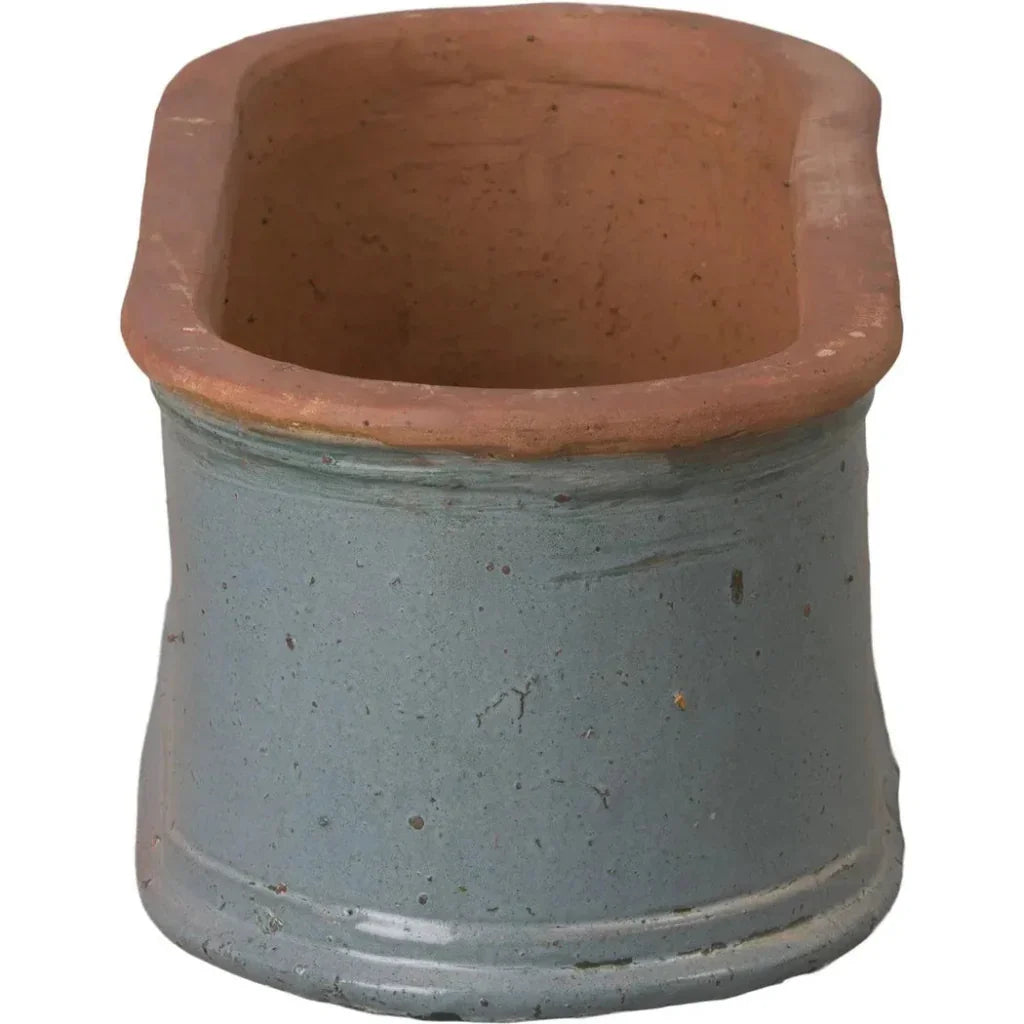 Emissary Oval Window Box Ceramic Planter