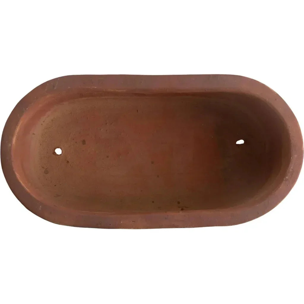 Emissary Oval Window Box Ceramic Planter