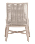 Essentials For Living Overlay Olefin Fabric Outdoor Dining Chair (Set of 2)