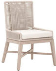Essentials For Living Overlay Olefin Fabric Outdoor Dining Chair (Set of 2)