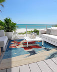 Addison Rugs Paelanor Blue Washable Indoor-Outdoor Rug