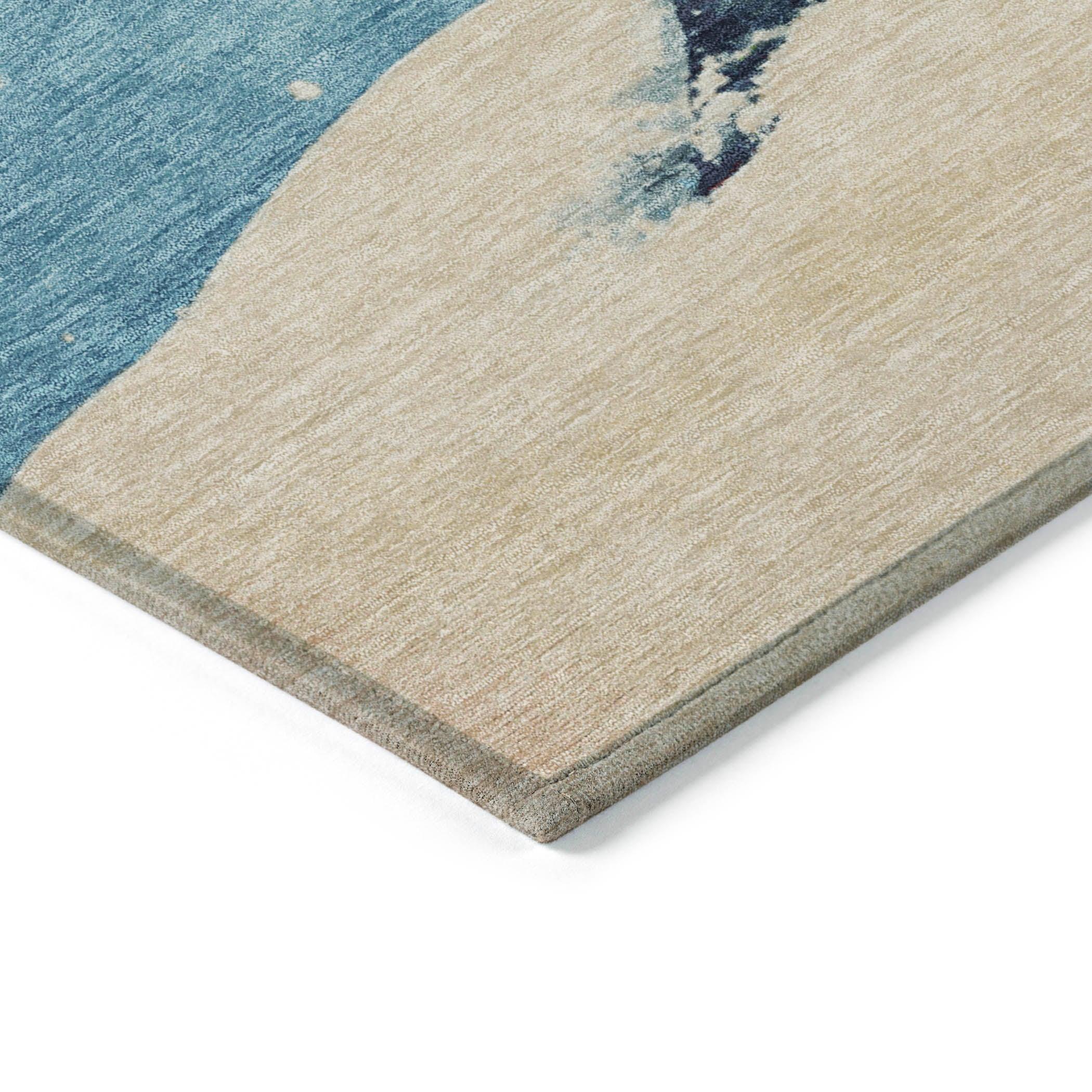 Addison Rugs Paelanor Blue Washable Indoor-Outdoor Rug