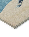 Addison Rugs Paelanor Blue Washable Indoor-Outdoor Rug