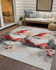 Addison Rugs Paelara Ivory Washable Indoor-Outdoor Rug