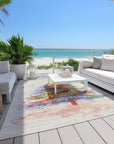 Addison Rugs Paelaris Ivory Washable Indoor-Outdoor Rug