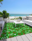 Addison Rugs Paelien Green Washable Indoor-Outdoor Rug