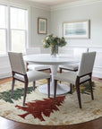 Addison Rugs Paelion Ivory Washable Indoor-Outdoor Rug