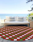 Addison Rugs Paelira Red Washable Indoor-Outdoor Rug