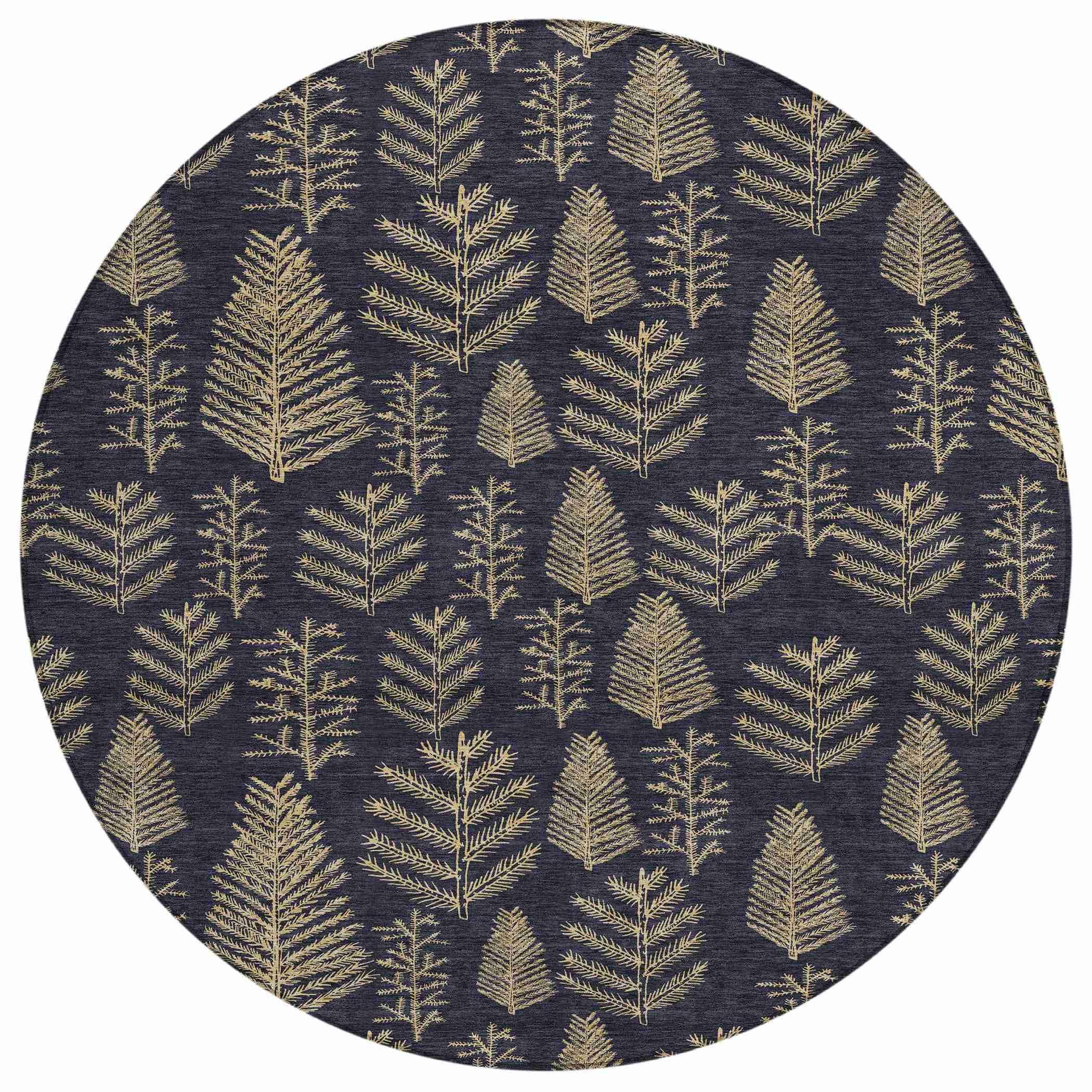 Addison Rugs Paelius Black Washable Indoor-Outdoor Rug