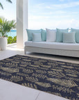 Addison Rugs Paelius Black Washable Indoor-Outdoor Rug